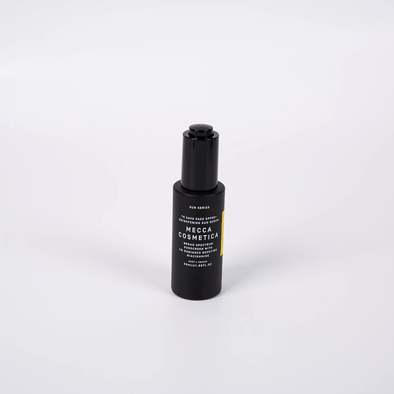 Botella de gotero de vidrio oscuro